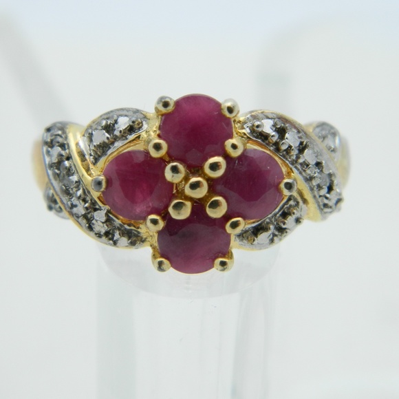 Roman Jewelry - Roman Sterling Gemstone Ring